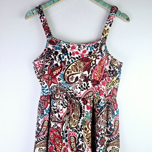 Brand of Gypsies BOG Collection Stretchy Strap Tiered Maxi Summer Dress, Sz M - Picture 3 of 11